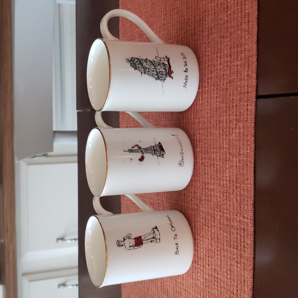 Vintage Merry Masterpieces Mugs